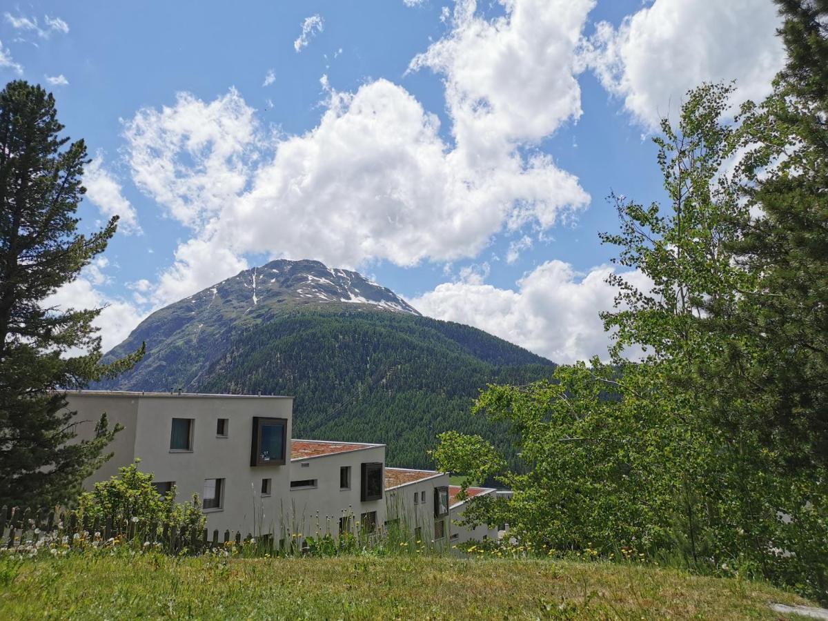 Apartment - Chesa Andrea - Gartensitzplatz